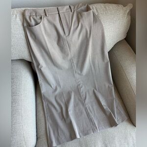 Amazon Women's Gray Maxi Skirt